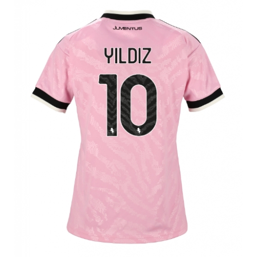 Juventus Kenan Yildiz #10 Maglia Gara Trasferta Repliche 2026-27 Donna Maniche Corte Juventus Kenan Yildiz #10 Maglia Gara Trasferta Repliche 2026-27 Donna Maniche Corte